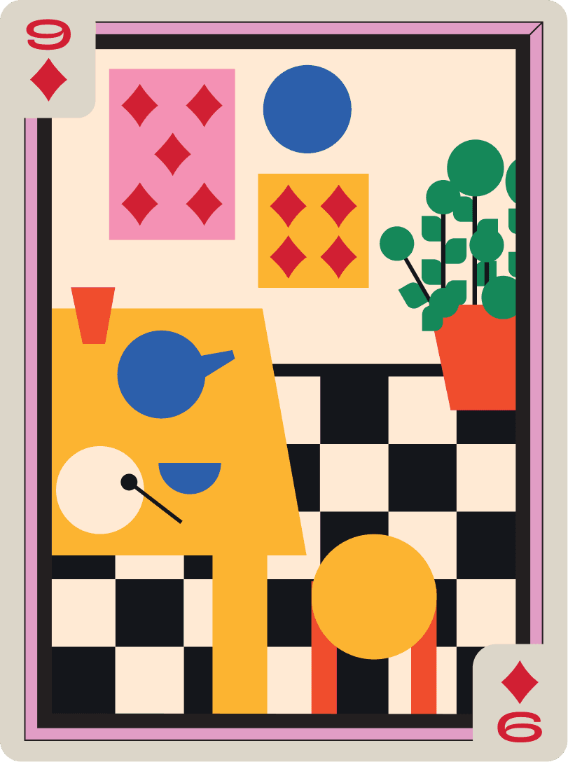 9D — Gallery Gambit card